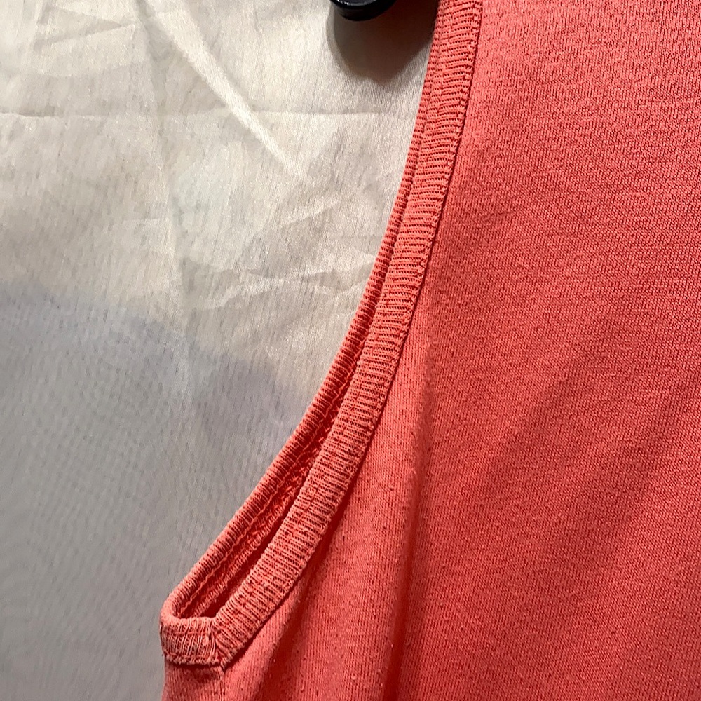 Simply Basic Salmon Polyester/Cotton Tank Sz Xl - image 6